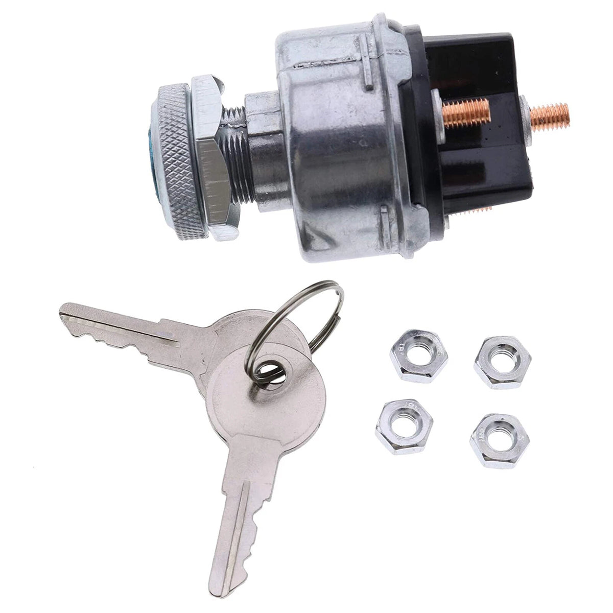Ignition Switch for Ford New Holland LX865 TR75 John Deere 570 6675 (CC2084280, CH2543)