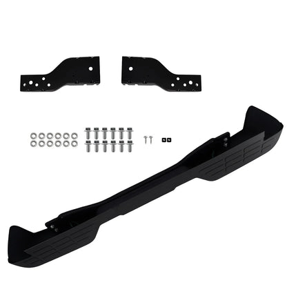 Rear Bumper for Chevy S10 GMC Sonoma Fleetside (1998–2004) Black Steel