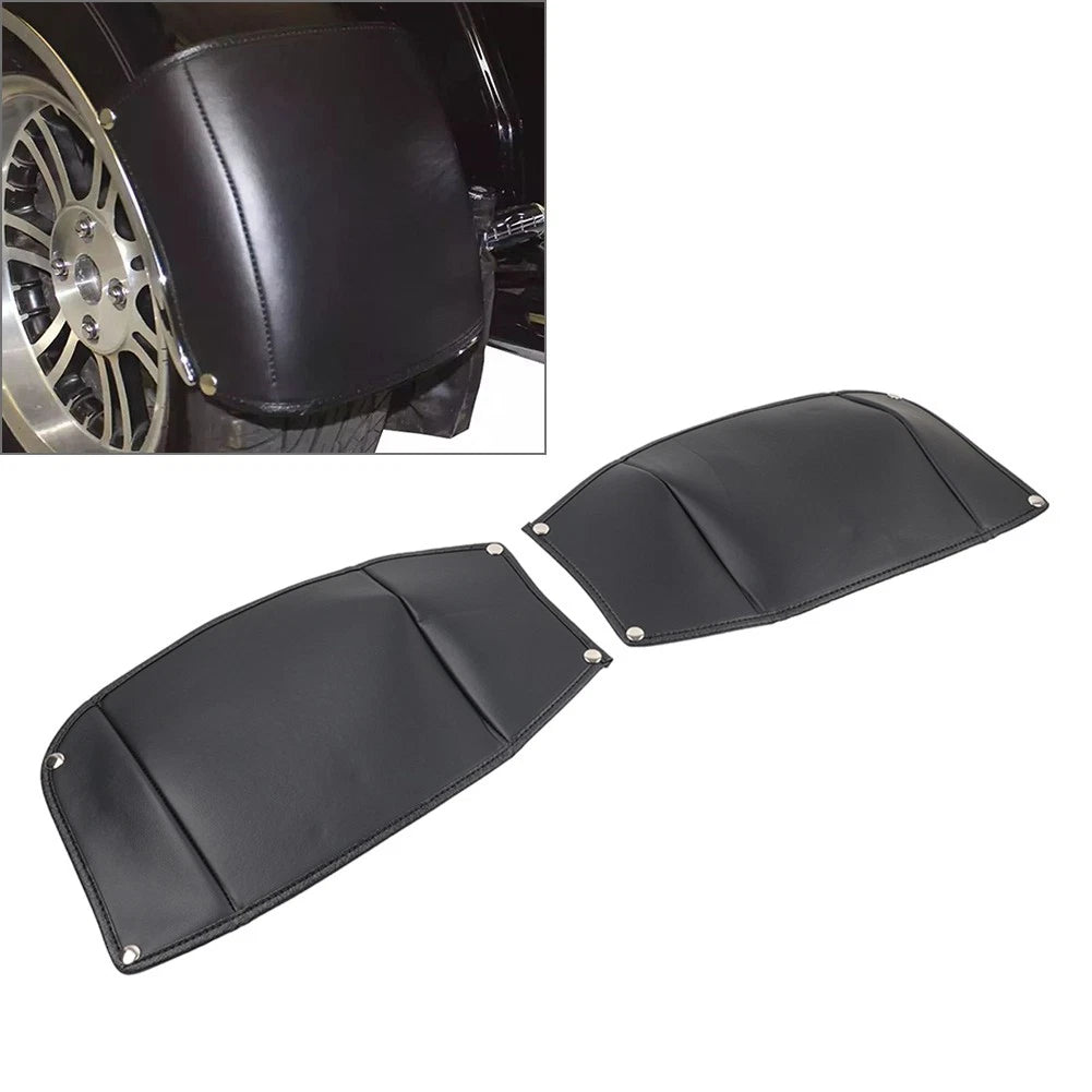 Black Rear Mudguard Bra for Harley Street Glide Tri Glide Ultra Classic