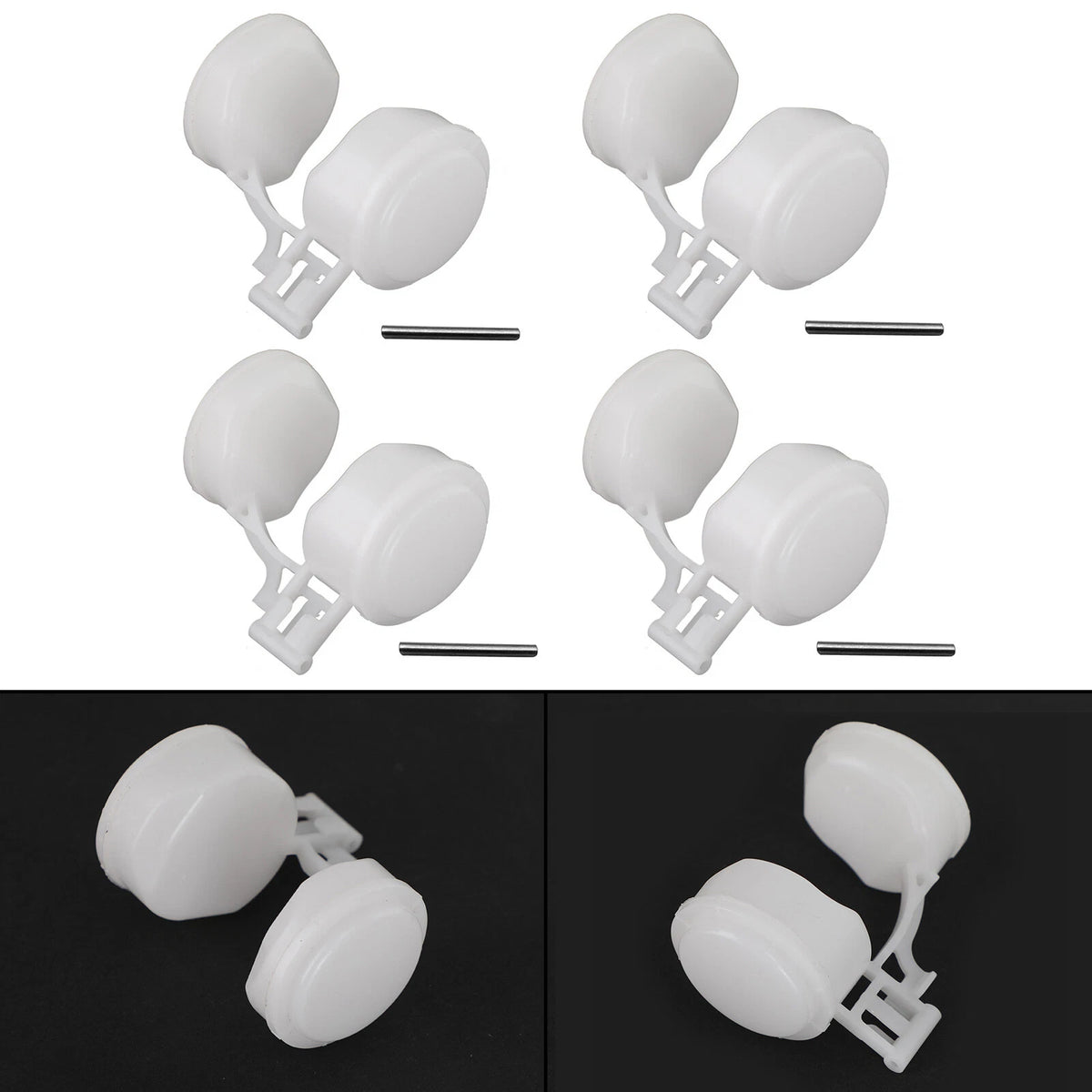 4X Carburetor Repair Kit Float for Honda CBR1000F CB1000 VFR750F VF750C (M566-A175-4PC)
