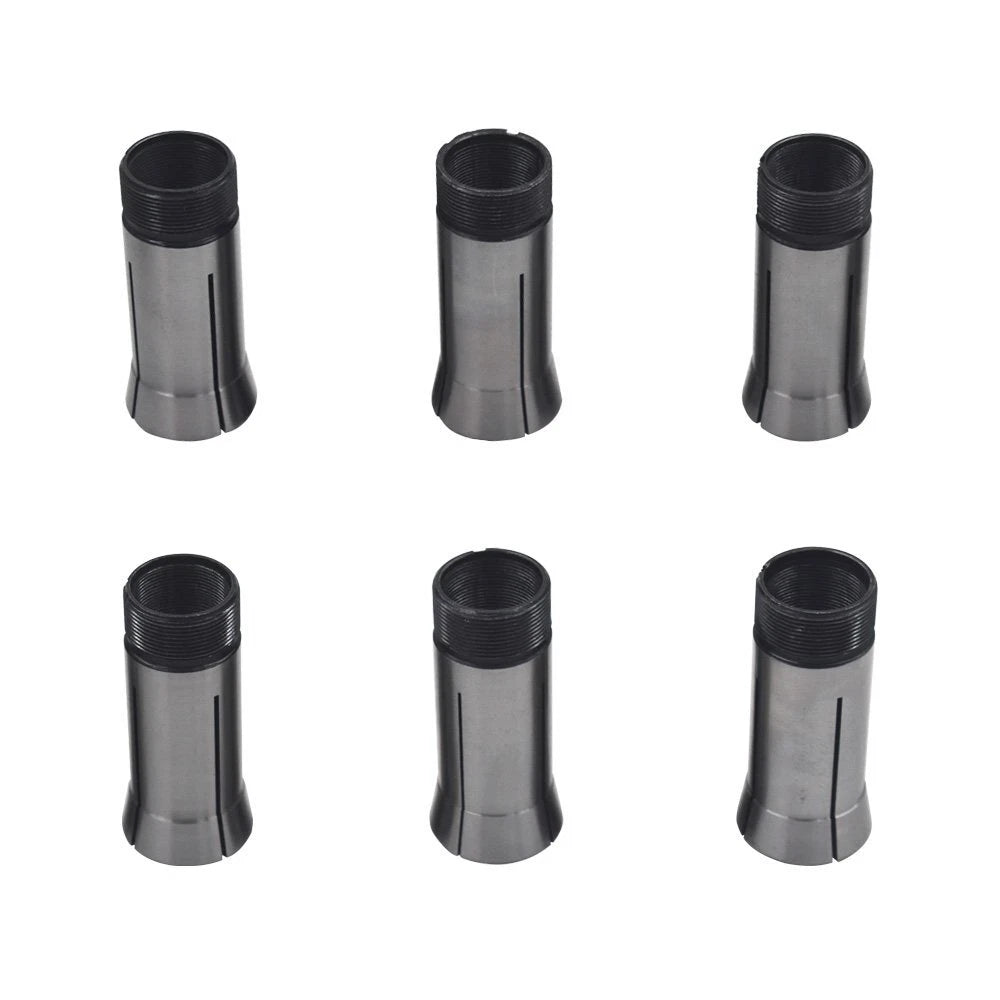 6 Pcs 5C Square Collets Set for Precision Machining (1/4, 5/16, 3/8, 1/2, 5/8, 3/4)