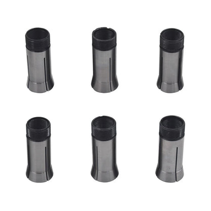 6 Pcs 5C Square Collets Set for Precision Machining (1/4, 5/16, 3/8, 1/2, 5/8, 3/4)