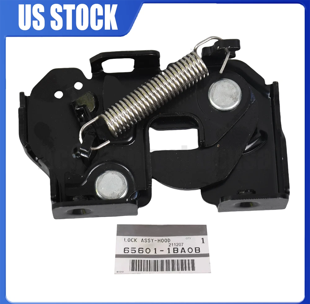 Left Driver Hood Lock Latch for Infiniti EX35 EX37 FX50 QX70 (2008–2017) 65601-1BA0B, 656011BA0B