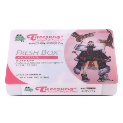 Air Freshener for Car Office Bathroom House Treefrog White Peach 200g