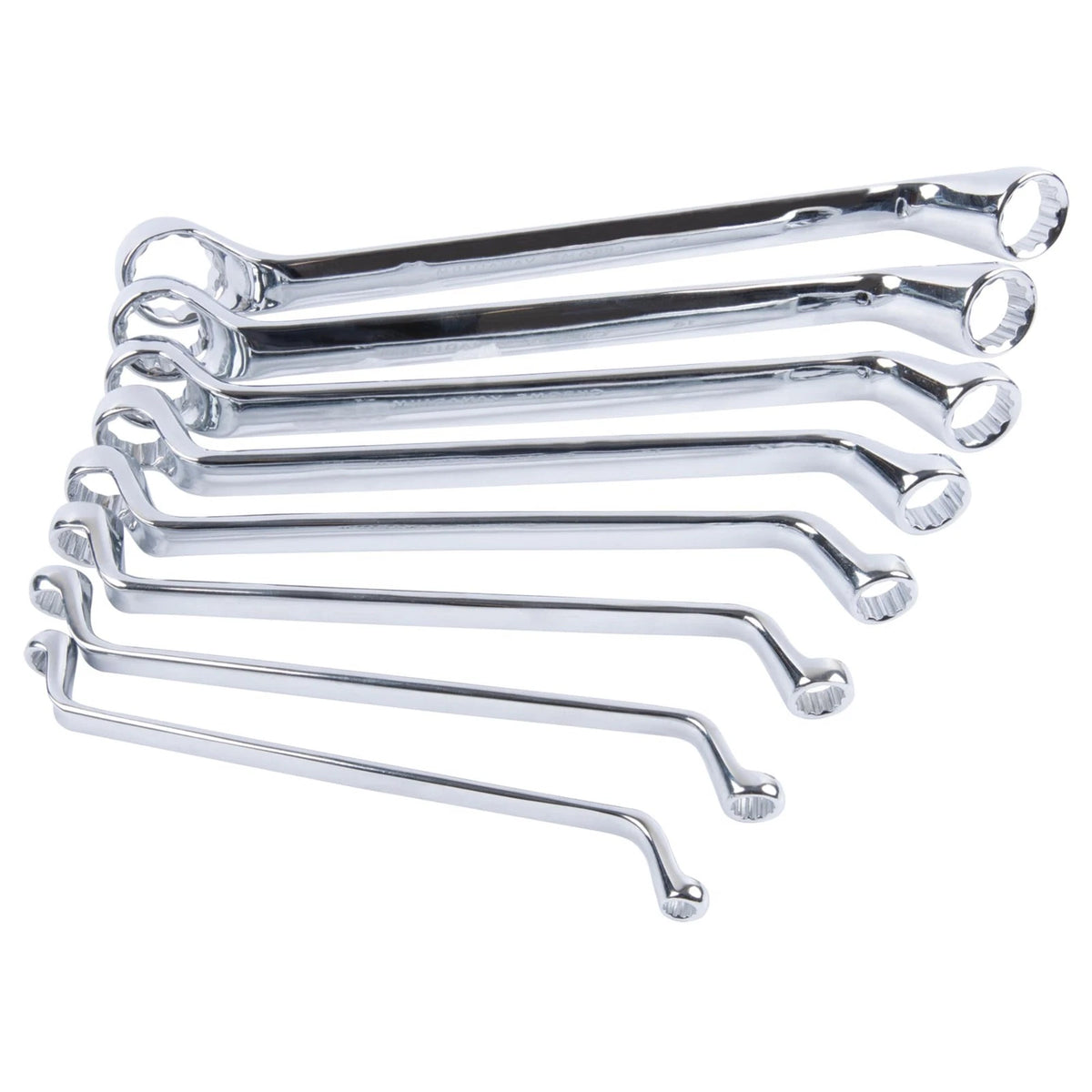8Pc Offset SAE Box Wrench Set for Performance Tool W1085