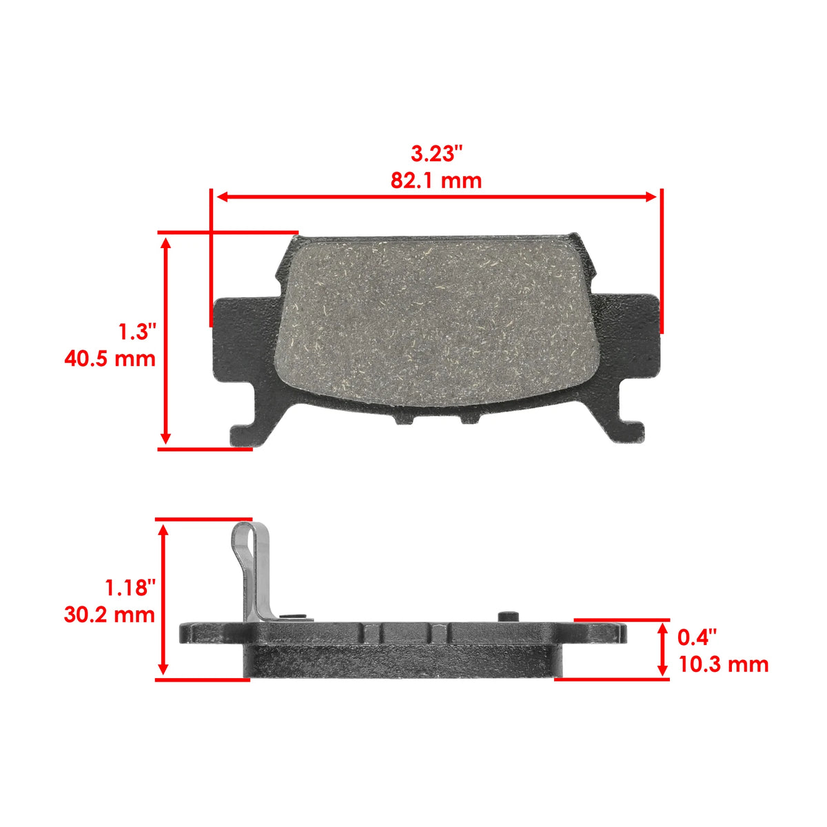 Brake Pad Set for Honda Pioneer 1000-5 (2016–2022) MP318A1001HH