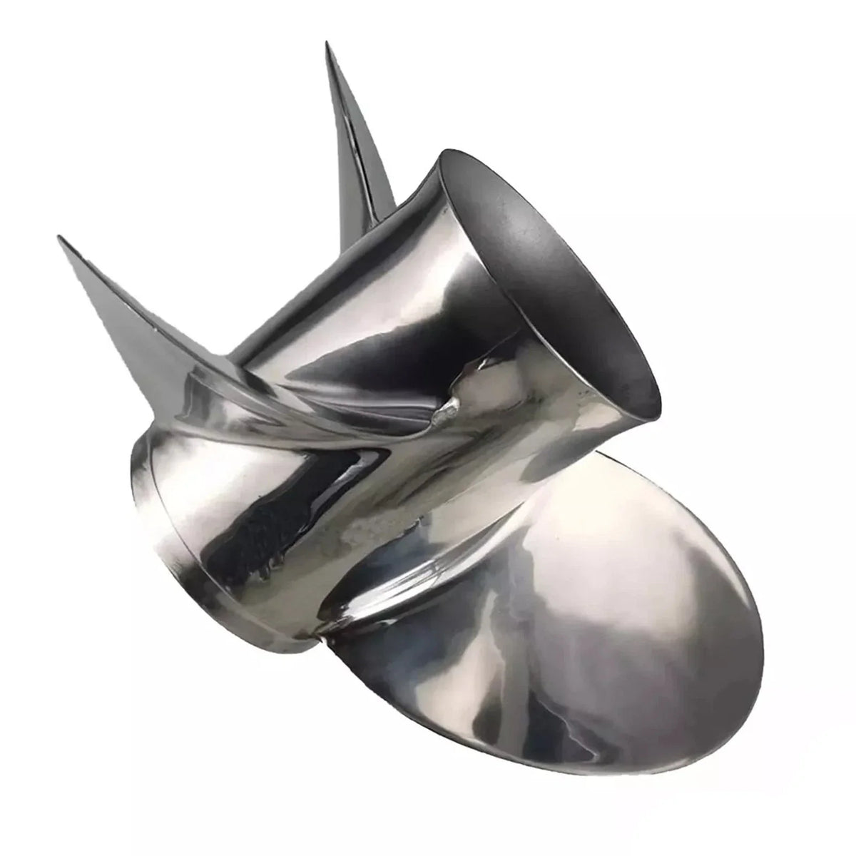 13 1/4 x 17 Stainless Steel Outboard Propeller for Mercury 40-140HP (15 Tooth RH)