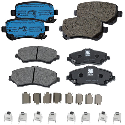 Brake Pads Set for Chrysler Town & Country, Ram C/V, Dodge Journey