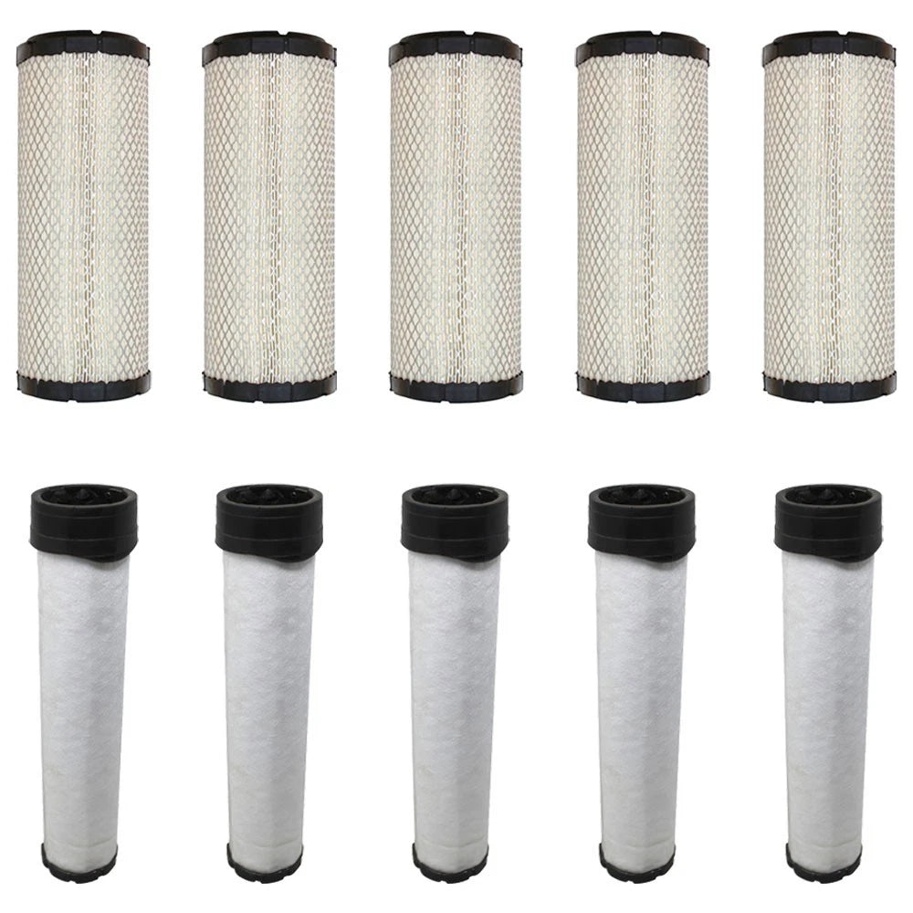 5X Inner and Outer Air Filters for Kubota