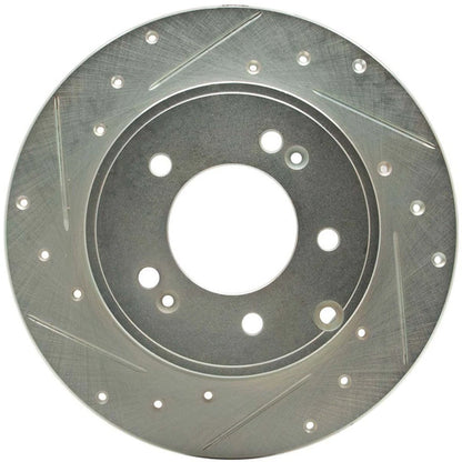 Rotor Set for Kia Optima (2017–2019) | Drilled and Slotted | ALX-PAU-DF-7512-03037-CLA3
