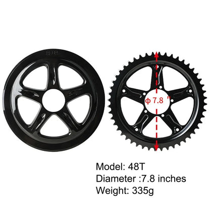 Electric Bike Chainring 44T 46T 48T 52T for