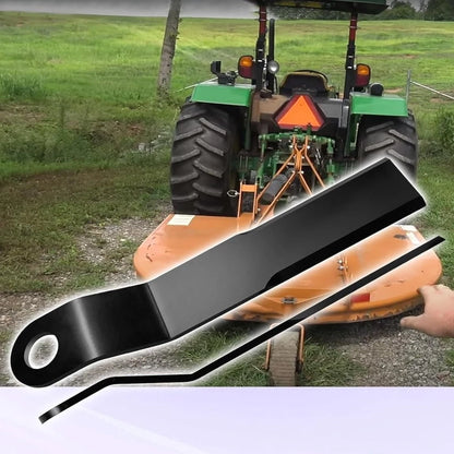 2X Grass Cutter Blades for Mower King Skidsteer Brush Hog (Heavy Duty AR400 Steel)