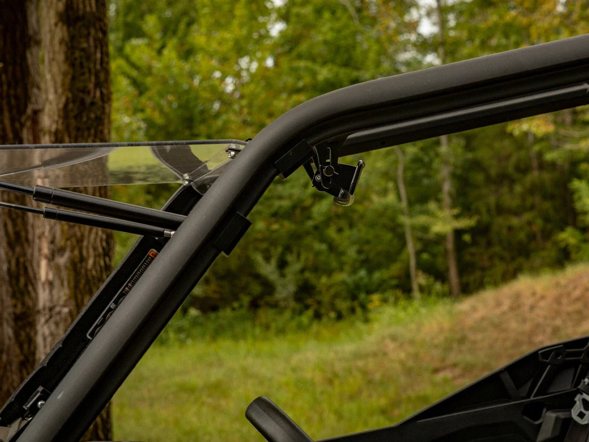 17" Curved Rear View Mirror for Hisun Sector/Strike (1.875" Clamps)