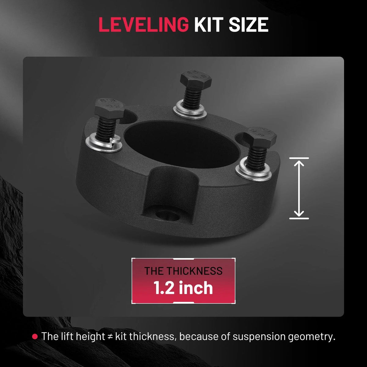 3" Front Leveling Lift Kit for Toyota Tacoma (1995–2004) (2.7L)