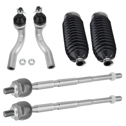 2 Tie Rod Ends Kit w/ Boot for Honda Pioneer 1000 (2016–2021)