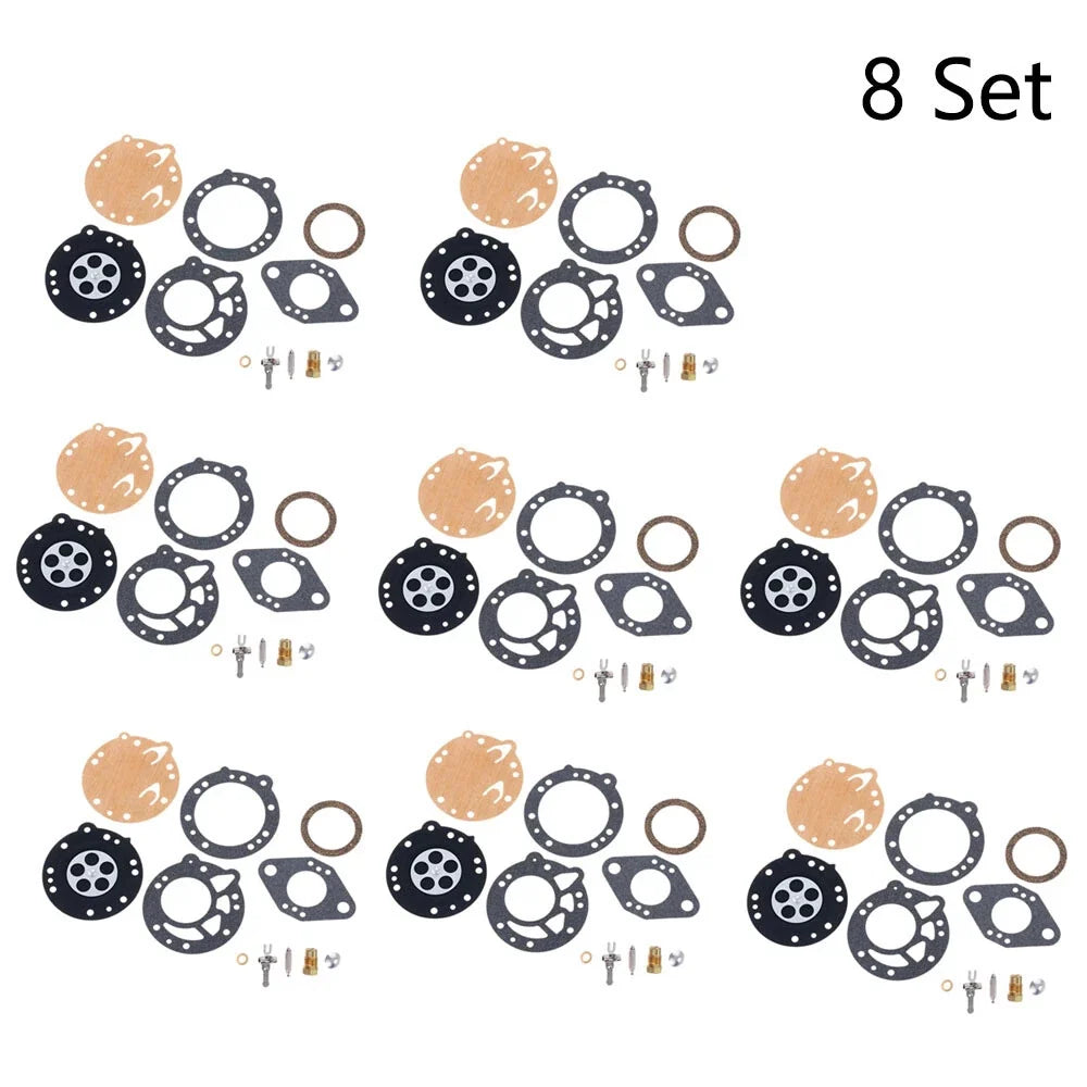 Set of 8 Carburetor Gasket Kit for Tillotson RK-88HL (2-Cycle Chainsaw)