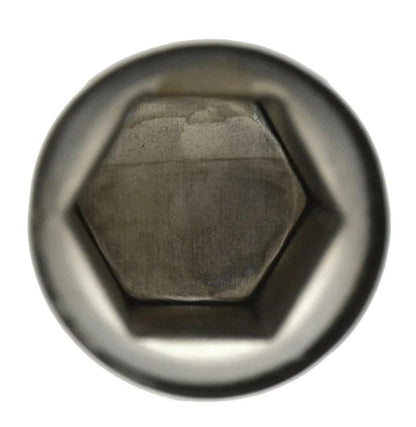 Set of 60 GG Lug Nut Covers for Push-On Flat Top Chrome #10239