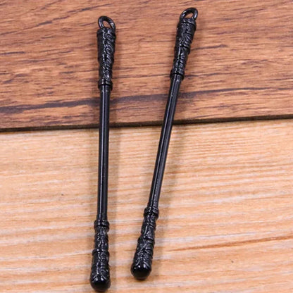 10-60 Pcs Antique Metal Knife Pendants for Jewelry DIY Craft