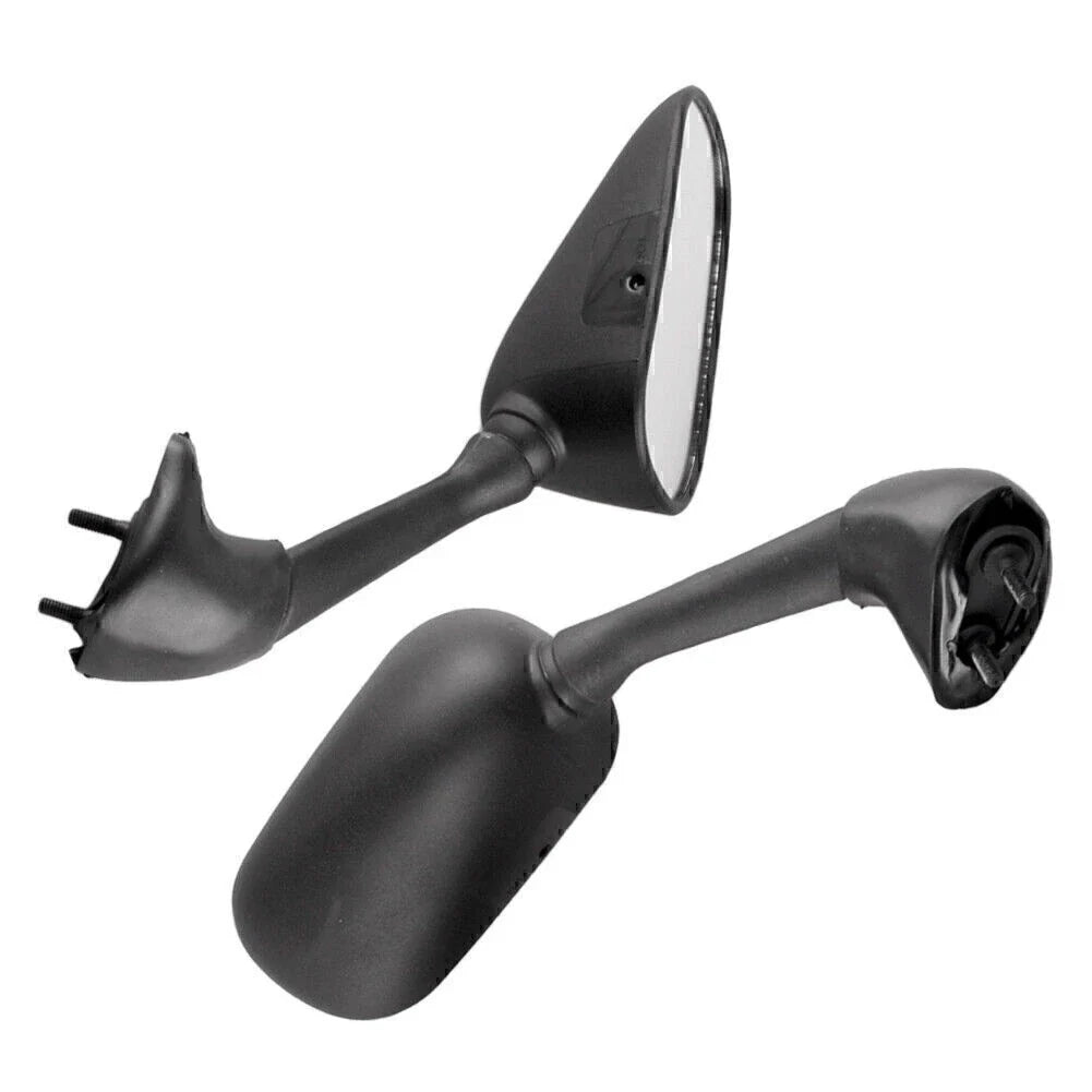 Black Rear Side Wing Mirrors for Yamaha YZF R1 (2002–2003)