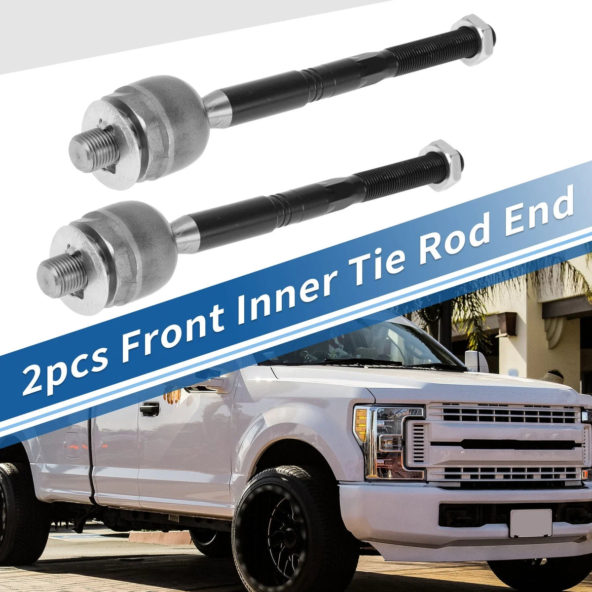 2X Front Inner Tie Rod End Links for Ford Fusion Edge Lincoln Nautilus MKZ