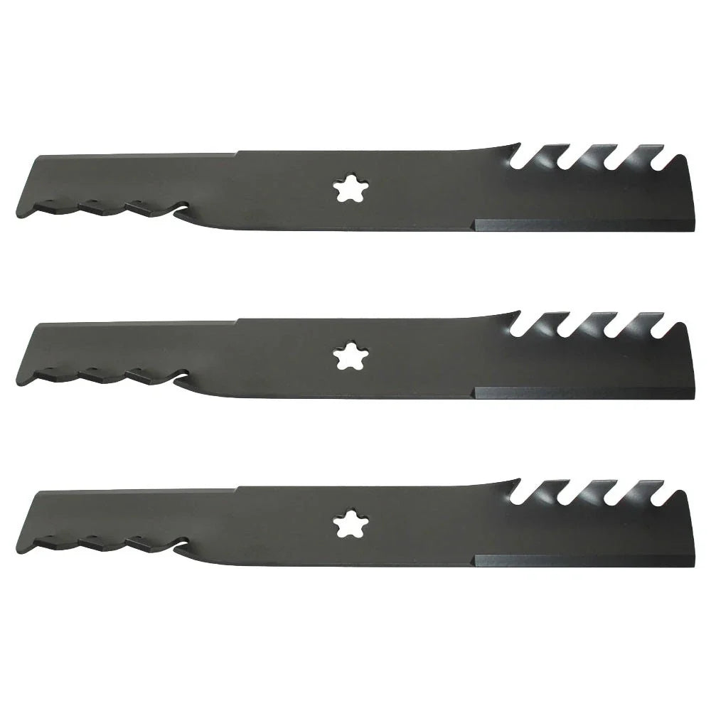 3X Toothed Mulching Blade for Husqvarna (Replaces 532187254)