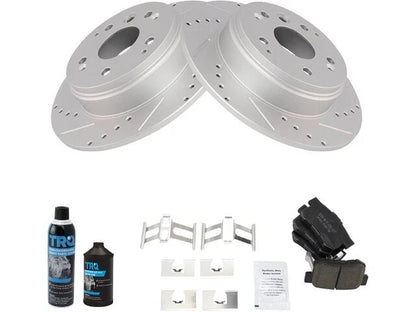 Brake Pad and Rotor Kit for Acura TL (2004–2008) 84393YRGT
