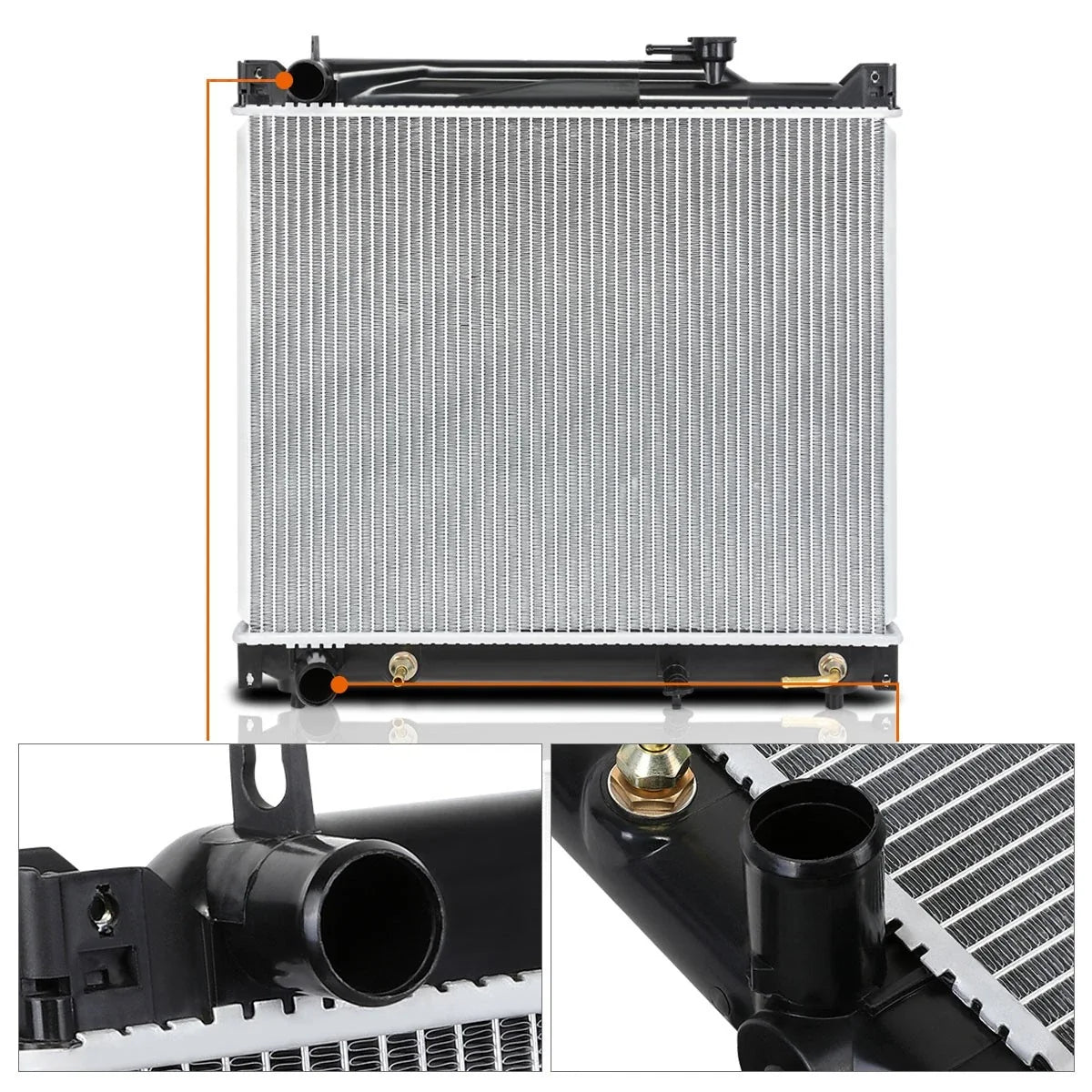 Aluminum OE Factory Radiator for Suzuki Sidekick/Grand Vitara (1996–2004) DPI-2087