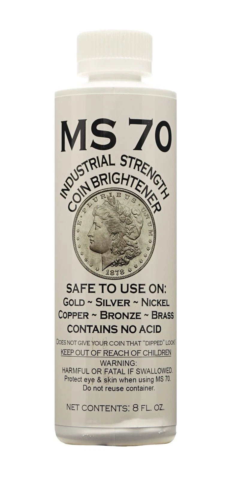 MS-70 Coin Cleaner for Automotive Use (8 oz)