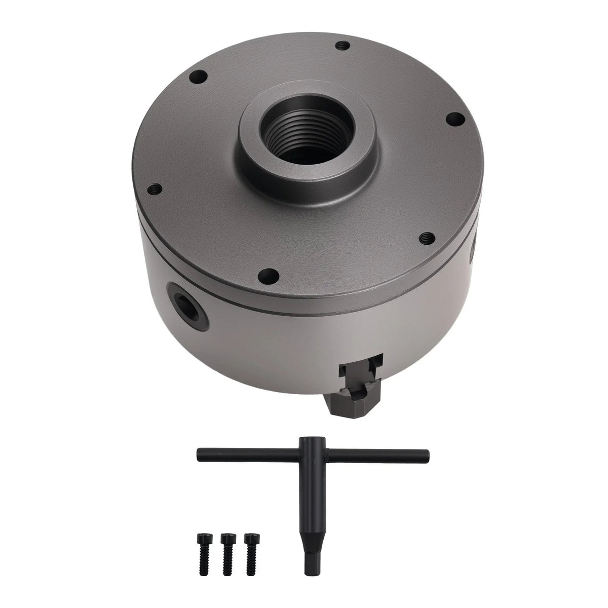 3-Jaw Chuck K11-160A for Lathe 6in 160mm with M8 Screws