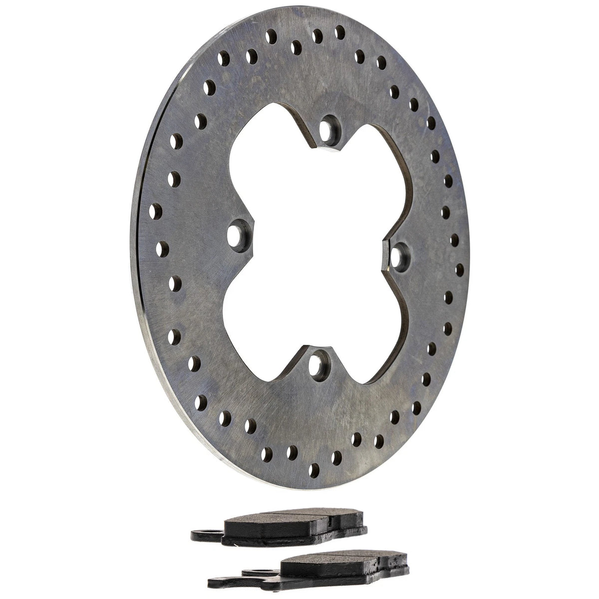 Rear Left Brake Rotor Pad Kit for Triumph (T2020555, MK1007046, T2020142)
