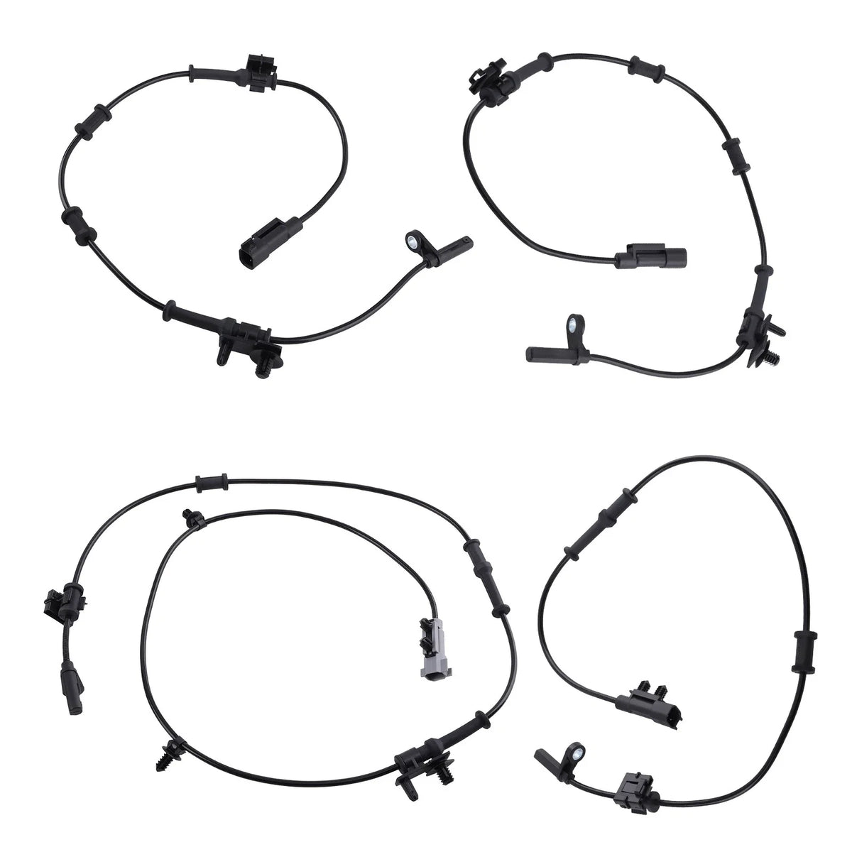 Set of 4 ABS Wheel Speed Sensors for Dodge Charger (2012–2014)