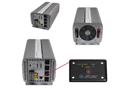 Remote On/Off Switch for AIMS Power Inverter REMOTEHF (30' Cable)