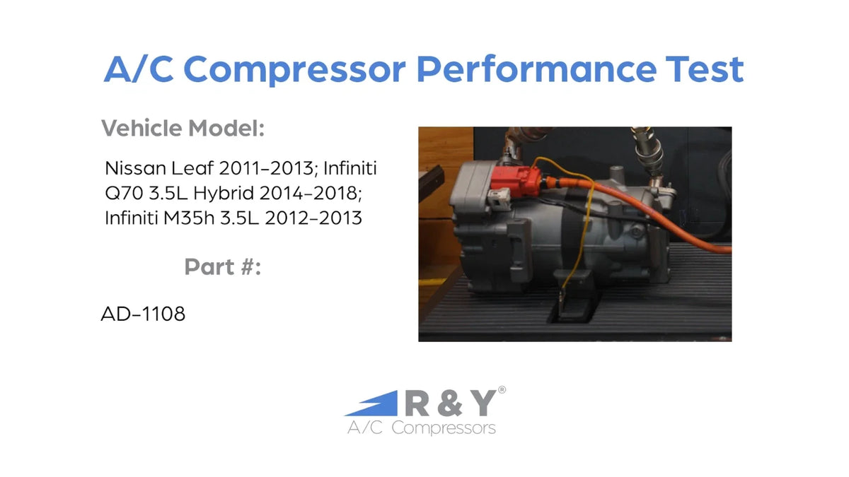 A C Compressor Kit for Nissan Leaf (2013–2013)