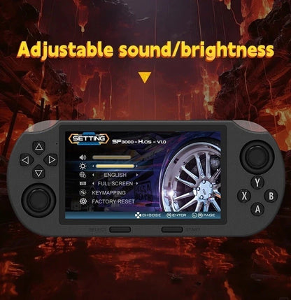 SF3000 Handheld Retro Game Console for MD FC SFC (Built-in 20000 Games)