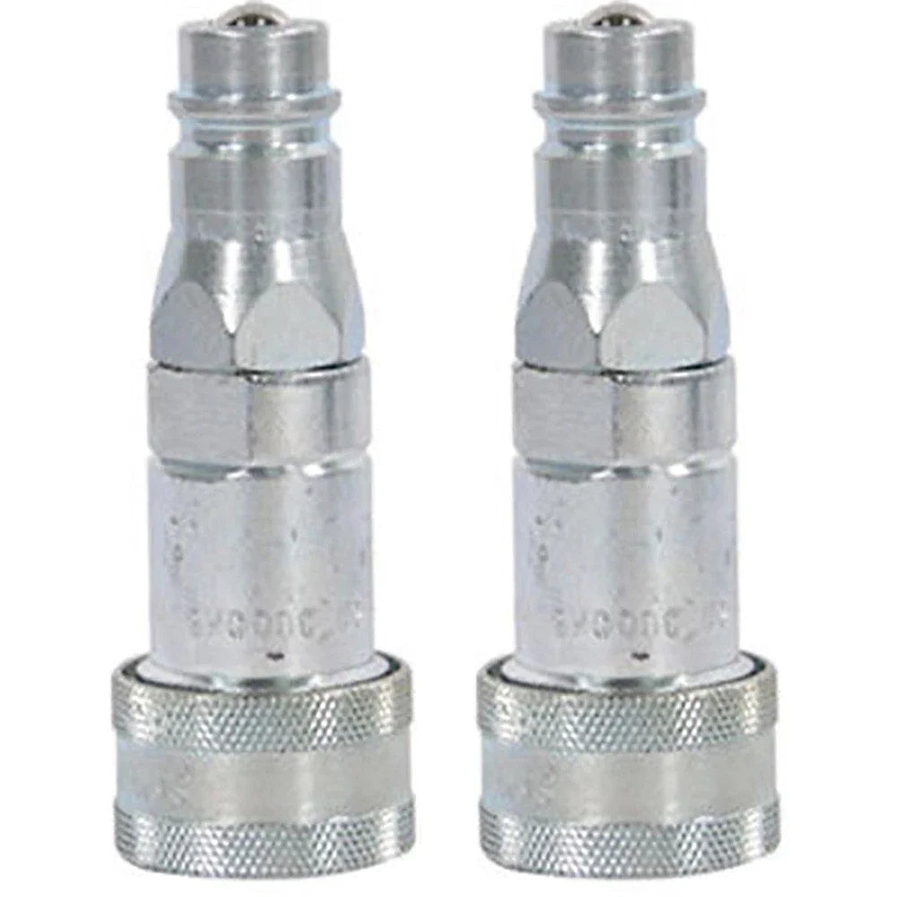 Hydraulic Coupler Adapter Pair for John Deere (Old Style Fem to ISO Pioneer)