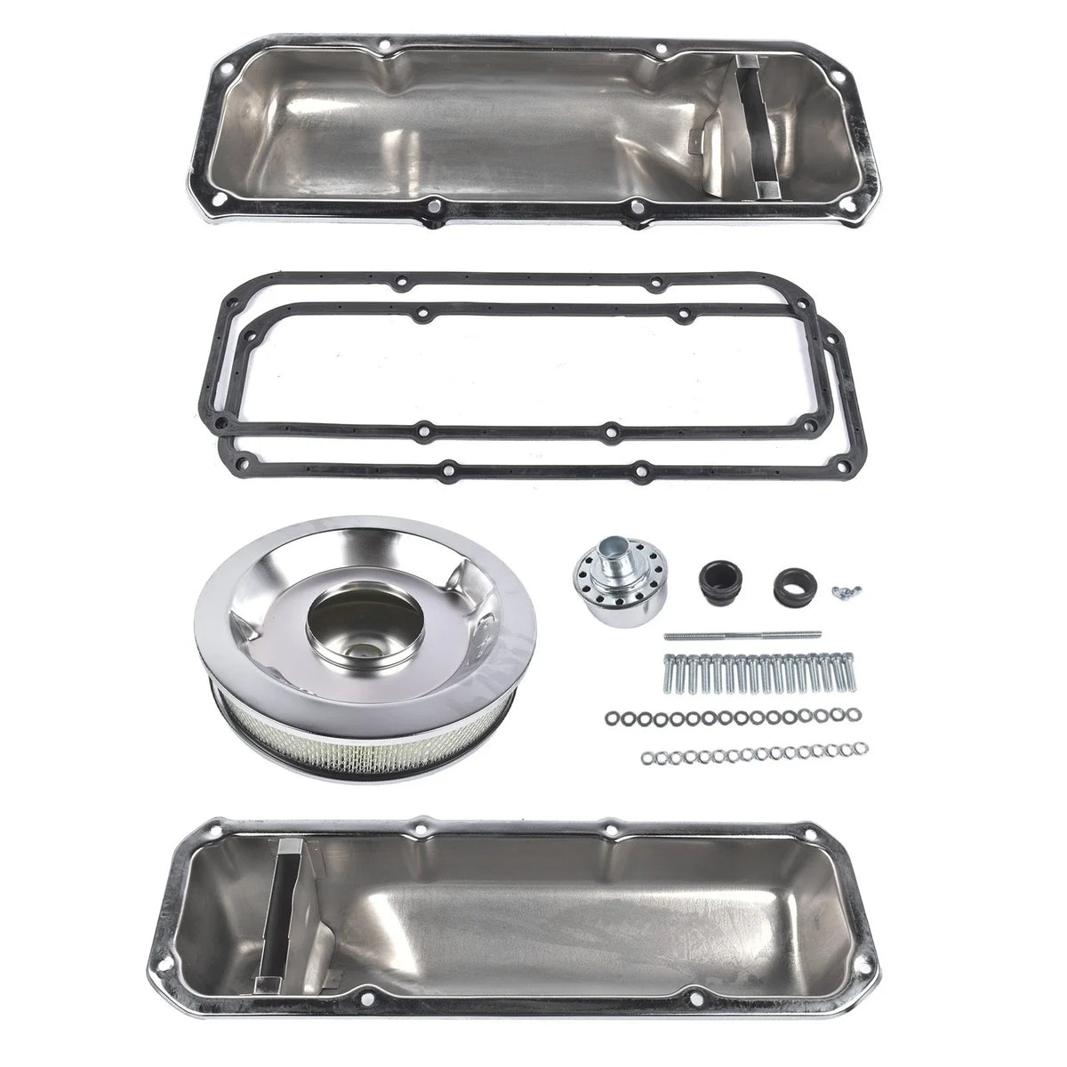 Engine Valve Cover Set for Ford 351C (14" Air Cleaner)