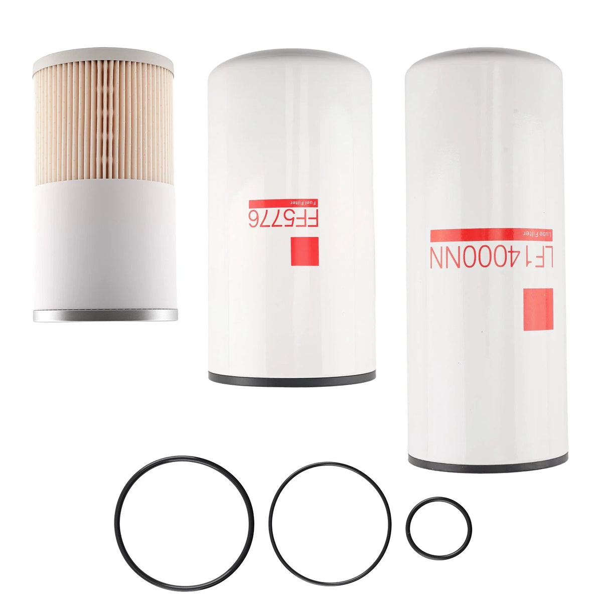 Engine Oil Change Kit for Cummins ISX (FF5776, LF14000NN, FS19727, BD50000)