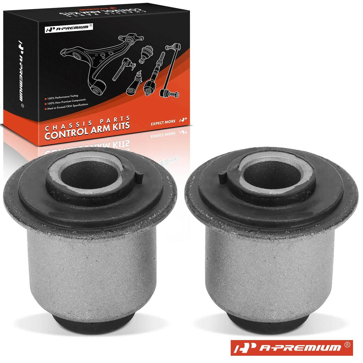 2X Rear Upper Control Arm Bushing for Chrysler Sebring (1996–2000) V330302, 4616430, K200719, TD4241W