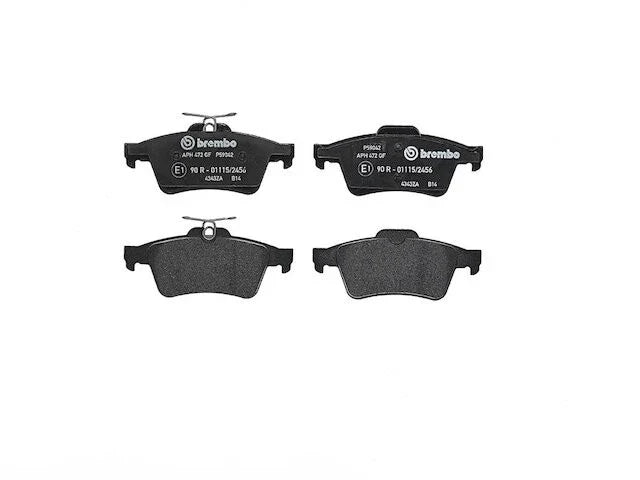 Rear Brake Pad Set for Jaguar XF (2009–2015) GK852VD