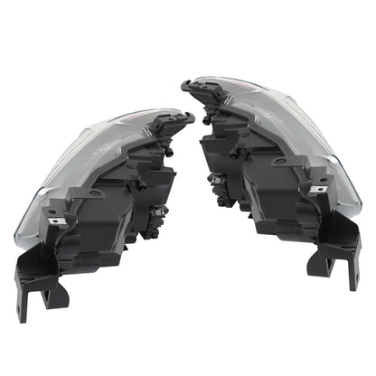 Set of 2 Halogen Chrome Headlights for Mazda 6 (2014–2017)