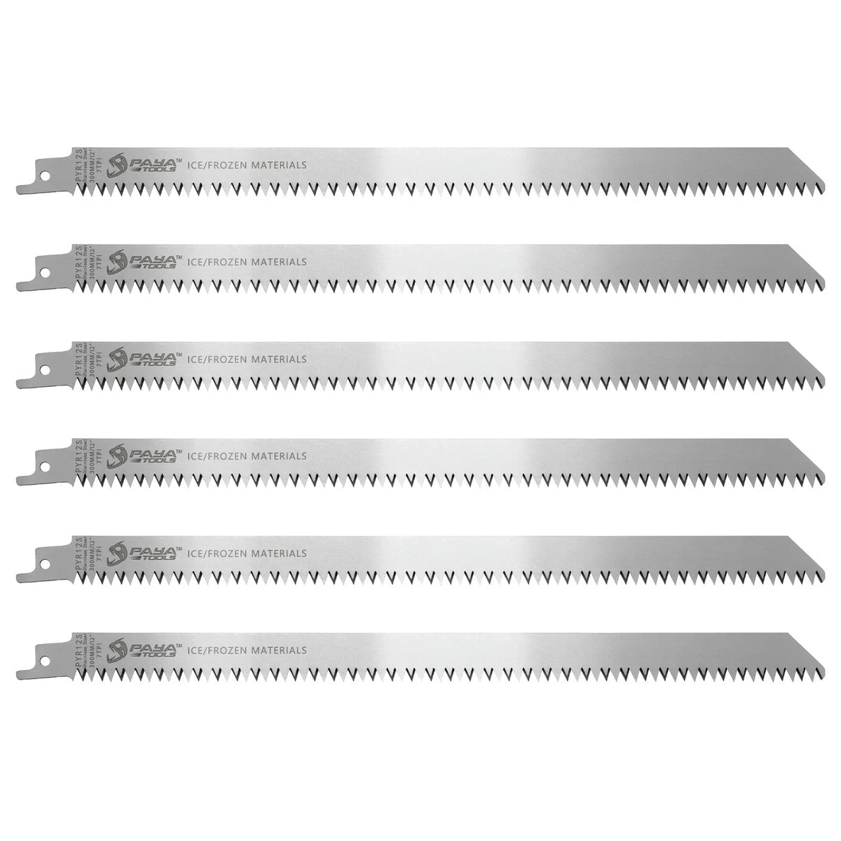 12-Inch Stainless Steel Reciprocating Saw Blades (Set of 2)