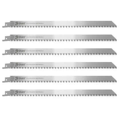 12-Inch Stainless Steel Reciprocating Saw Blades (Set of 2)