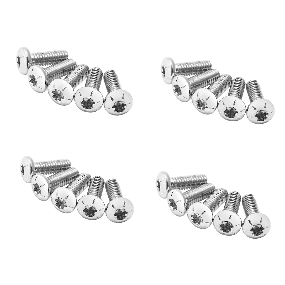 20x Front Disk Brake Rotor Bolts for Harley Sportster Touring Electra (2000–2023)