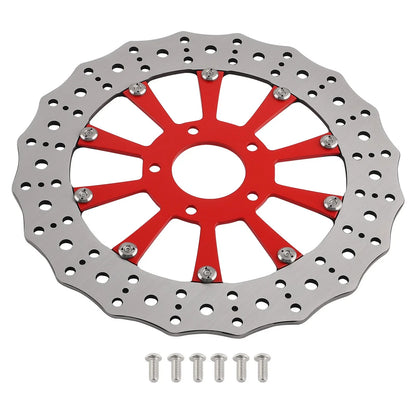 Floating Front Brake Rotor Disc for Harley-Davidson Dyna (2006–2017) & Sportster (2014–2024)