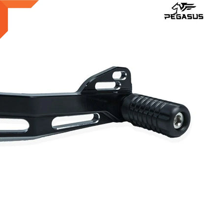 Black Aluminium Brake Pedal Upgrade for Royal Enfield Interceptor 650 (2018-2023)