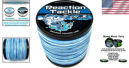 High Visibility Braided Line for Fishing (900FT, 20Lb Breaking Strength)