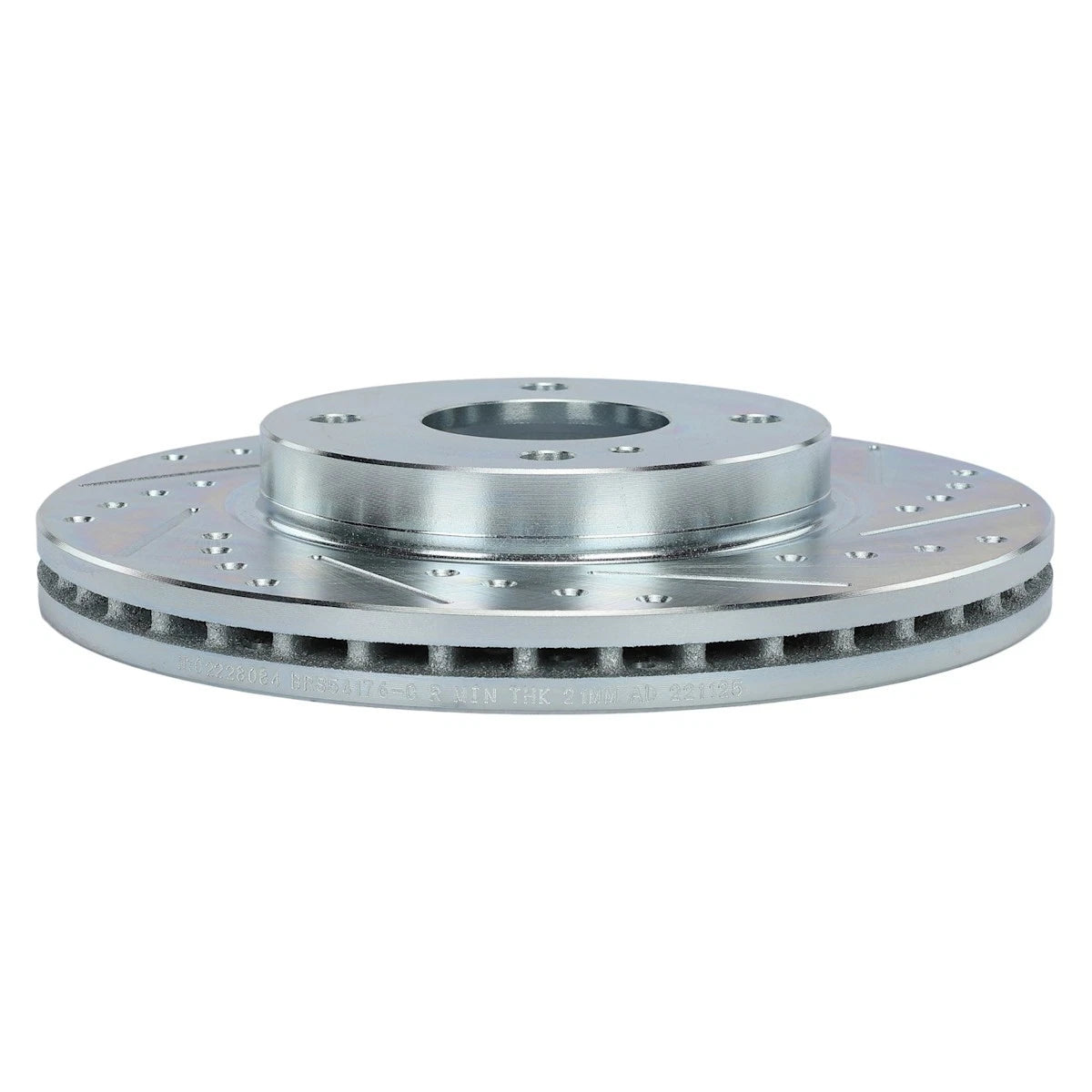 2X Front Brake Discs for Ford Fiesta (2014–2019) 17983752, S54176, 12061096