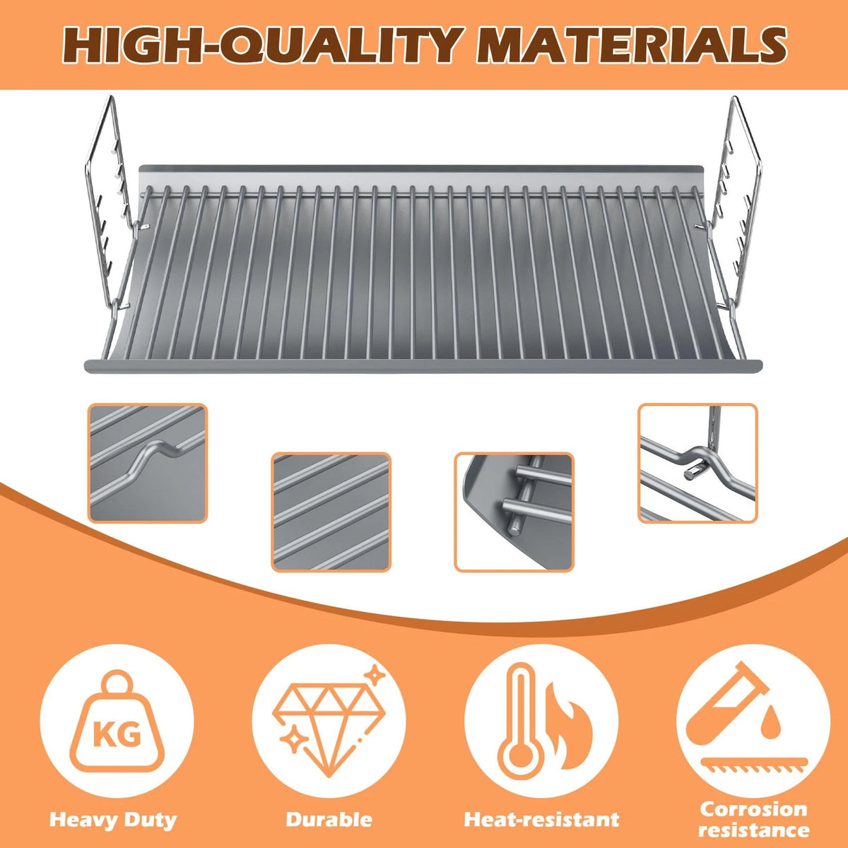 27 Inch Ash Pan Replacement for Char Griller 1224