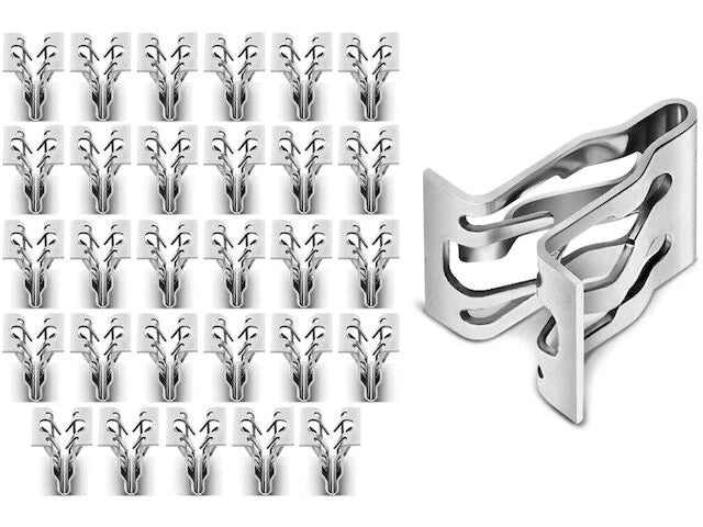 Set of 4 Body Retainer Clips for Cadillac SRX (2004–2005, 2008, 2010–2016) 61795JYPD