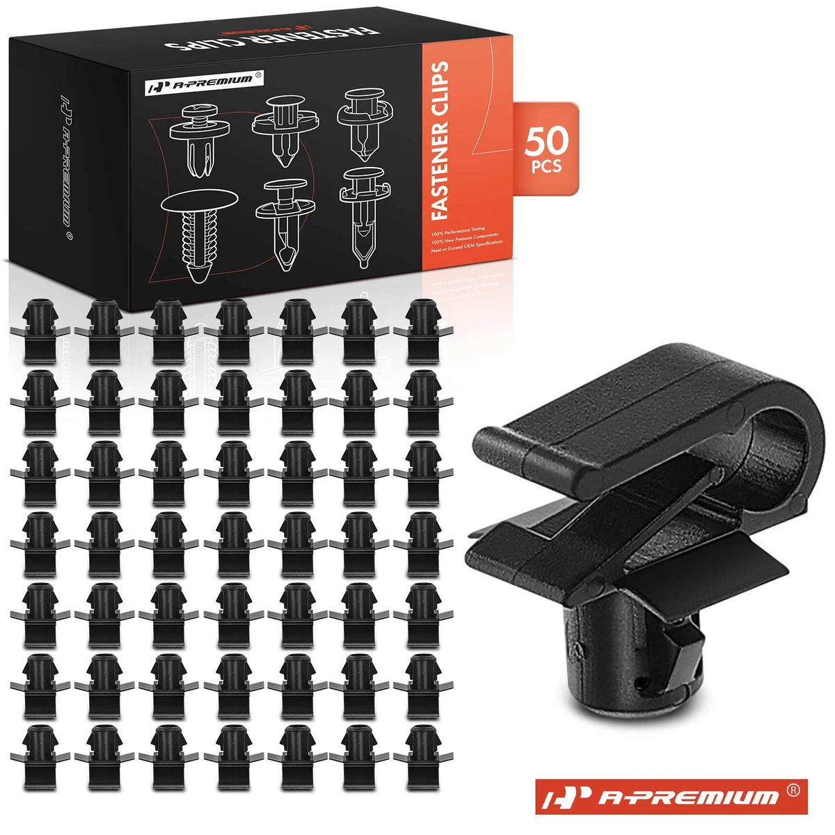 50Pcs Grille Moulding Retainer Clips for Mercedes-Benz E320 (A0029885181, 002-988-51-81, 20897)